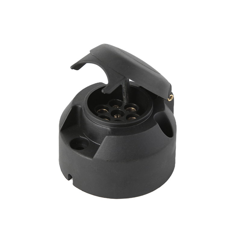 Soquete redondo grande de 7 pinos com farol de neblina JH002