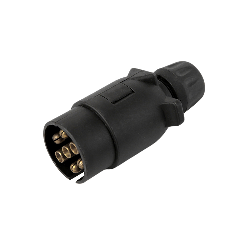 Plugue redondo grande de 7 pinos, tipo N JH014-A