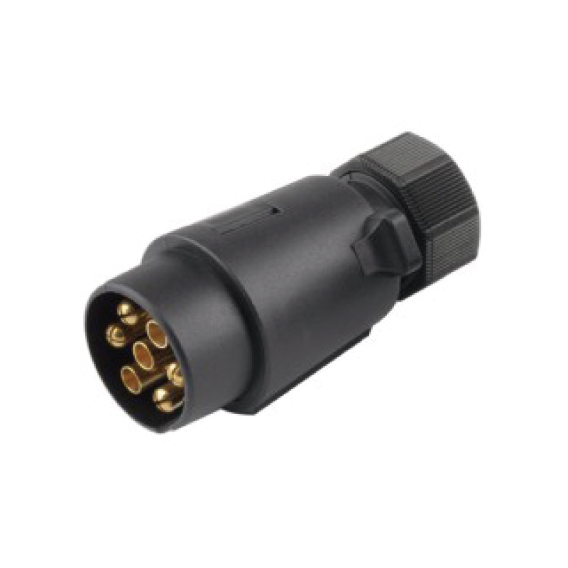 Plugue redondo grande de 7 pinos, tipo N JH014-C