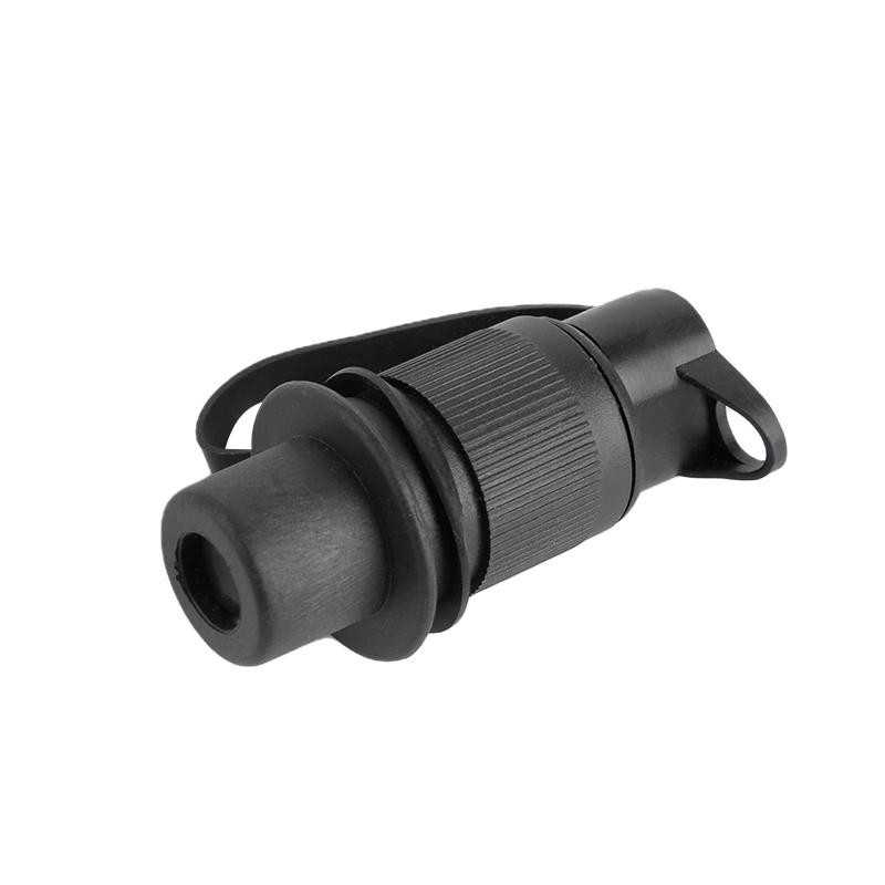 Plugue macho de 3 pólos, com tampa JH039-A
