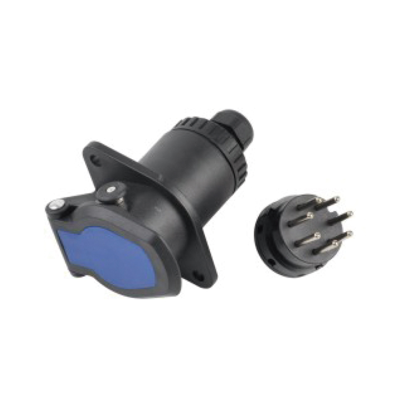 Plugue ABS de 7 pinos, parafuso de pino tipo JH044-B
