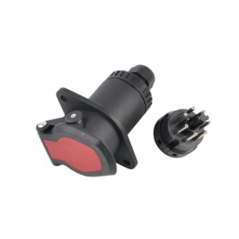 Plugue ABS de 7 pinos, parafuso de pino tipo JH044-C