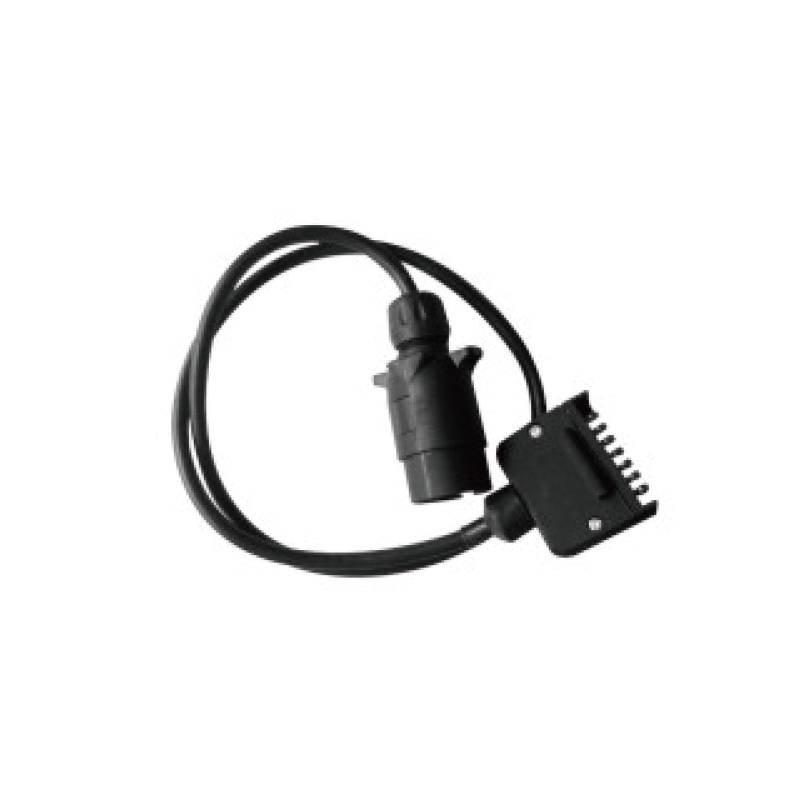 Bobina reta de PVC de 7 pólos, 2 plugues, JH029, JH014, comprimento do cabo 1m,2m,3m.....JH033-C