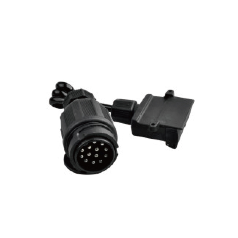 Bobina espiral PU de 7 pólos, 1 soquete e 1 plugue, JH036, JH008, comprimento do cabo 1m,2 m,3m..... JH034-A