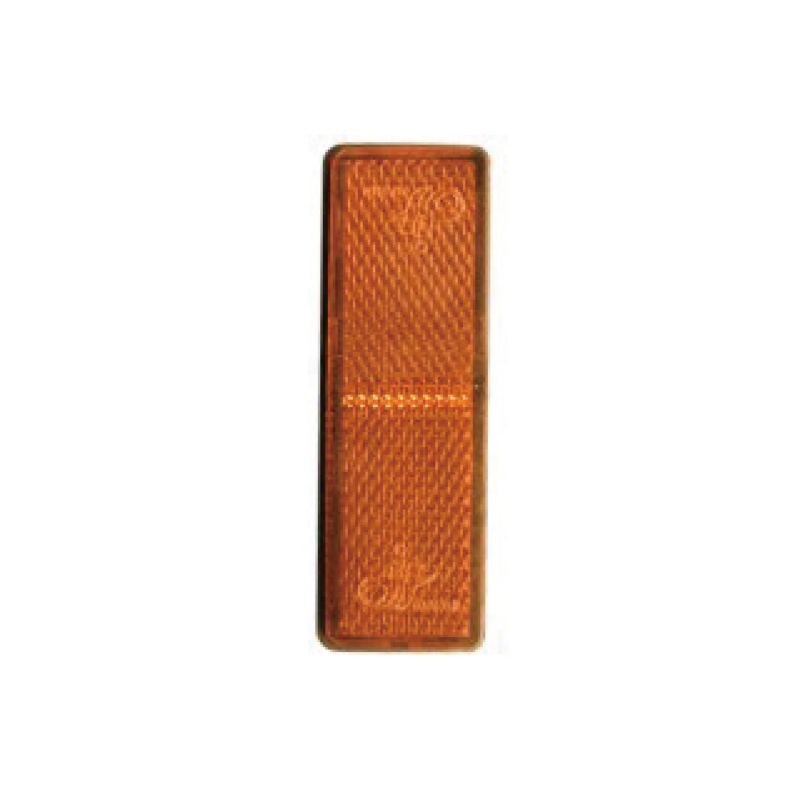 Refletor retangular com certificado ADR e E-Mark branco/âmbar/vermelho JH109-C