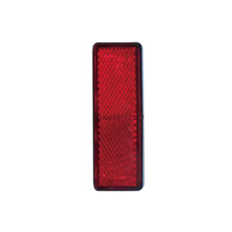 Refletor retangular com certificado ADR e E-Mark branco/âmbar/vermelho JH109-A